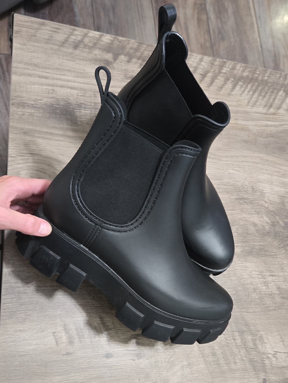 Jeffrey Campbell Platform Rainboots